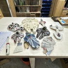 Star Wars Vehicles for parts or repair. Falcon, speeder, jedi fighter