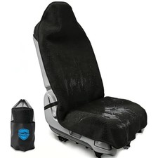 Waterproof Towel Car Seat Cover - Sweat-Wicking Post-Workout Seat Protector