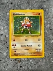 Pokemon TCG Cards Hitmonchan 7/102 Base Set Holo Rare MP