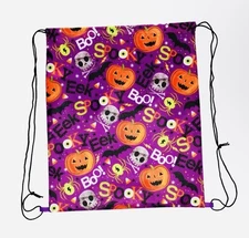 Halloween Print Drawstring Bag 1 ct. 1 Classic Traditional