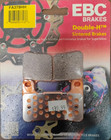 EBC FA379HH - 1 Pair Double-H Sintered Disc Brake Pads - Suzuki, Kawasaki - NEW