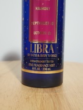LIBRA Bath  Body Works The Zodiac Collection Fine Fragrance Body Mist 8 oz OZ