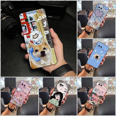 MYDING-Phone Case for Google Pixel 8A,  Waterproof Back Cover Silicone Cute TPU