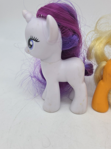 Hasbro G4 My Little Pony Lot of 3 MLP Brushable Fluttershy Rarity Twilight - Afbeelding 5 van 8