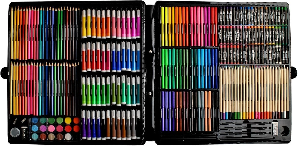 ISO TRADE Malkoffer 288-tlg Kinder XXL Zeichenkoffer Kreativset Schule & Zuhause - Bild 4 von 4