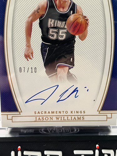 2021 National Treasures reasured Signatures Jason Williams /10 ts-jwl - Picture 2 of 3