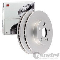 2X Nk Bremsscheiben 255Mm BelÜFtet Vorne Passend FÜR Toyota Celica | 314572
