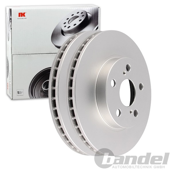 2X Nk Bremsscheiben 255Mm BelÜFtet Vorne Passend FÜR Toyota Celica | 314572-image