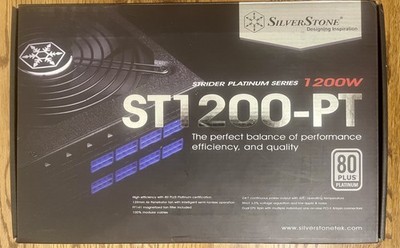 SilverStone Strider ST1200-PT 1200W 80+ Platinum Fully Modular ATX PSU Tested