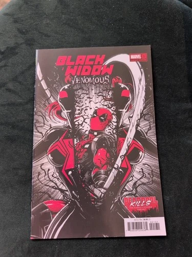 BLACK WIDOW VENOMOUS #1 LUCIANO VECCHIO DEADPOOL KILLS  MARVEL UNIVERSEVARIANT 1