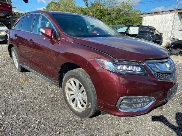 2013-2018 Acura RDX Left Driver Side Sun Visor illuminated Assembly Oem Tan - Image 3 of 4
