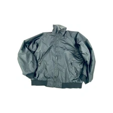 Vintage Wear Guard Windbreaker Jacket Mens XL Black Snow Resistant Waterproof