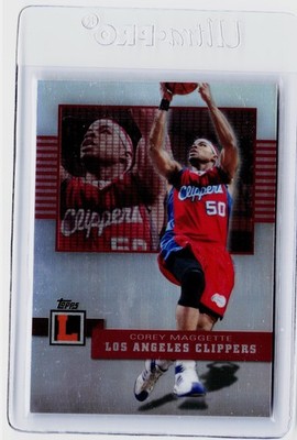 2007-08 TOPPS LETTERMAN REFRACTOR #32 - COREY MAGGETTE #ED 23/99