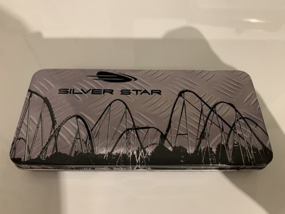 Silver Star Achterbahn Europapark Blechdose Aufbewahrung Souvenir