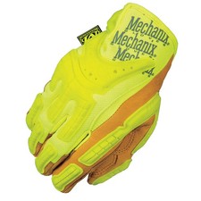 MECHANIX WEAR CG40-91-010 Mechanics Gloves,Hi-Vis Yellow,10,PR 378T53