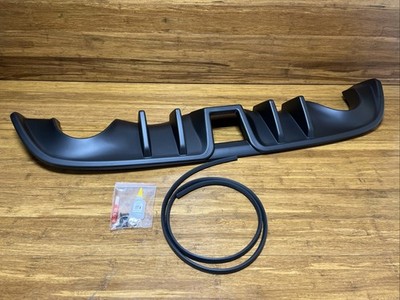 2009-2020 For Nissan 370Z Z34 JDM L Style Shark Fin Rear Bumper Diffuser Valance