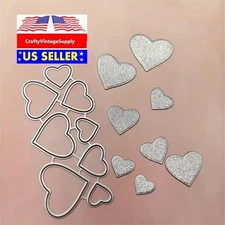 Heart tiny confetti hearts metal cutting dies cut machine cutter die