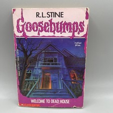 Product Image: Goosebumps Welcome to Dead House Unnumbered First Edition SECOND Print SIGNED!!