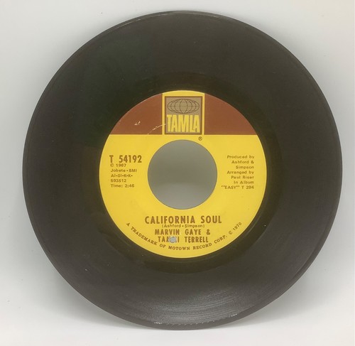 Marvin Gaye & Tammi Terrell-Five 5 RECORD LOT-1967-69 7” 45rpm-Cleaned TEST VG+ - Picture 11 of 11