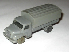 Wiking H0 (L9) MAN LKW Pritsche Plane, grau