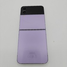 Samsung Galaxy Z Flip4 SM-F721B - 128GB - Bora Purple (Unlocked) - Read Desc