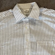 eagle french cuff dress shirt Eagle Iron Free Stretch Neck Pinpoint Oxford Shirt