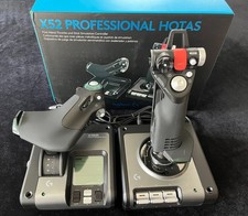 Logitech X52 Professional HOTAS Flight Simulator Joystick Throttle Set