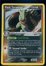Pokemon EX TEAM ROCKET RETURNS - #20/109 Dark Tyranitar - Holo - ENG - NM-