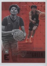2021-22 Panini Chronicles Draft Picks Essentials Red 76/149 Jalen Green #104 0a7