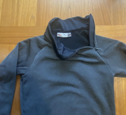 Kjus Jacket Women S (36) Heather Charcoal Gray Midlayer Zip Mock Neck Outdoors - Picture 3 of 6