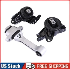 3Pcs New Engine Motor & Trans Mount Set Set For 2011-2015 Kia Optima 2.4L AUTO