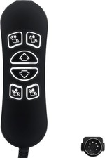 6 Button 7 Pin Lift Chair Remote Hand Controller HHC HSW306 Version A 