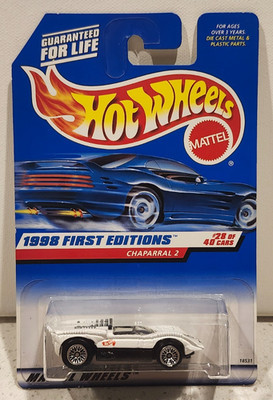 1998 Hot Wheels #669 First Edition #28 Chaparral 2