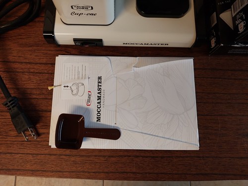 Technivorm Moccamaster Cup-One Caffettiera Brewer 69211 Bianco sporco E FILTRI - Foto 4 di 10
