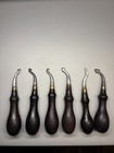 Lot Antique GOMPH Leather Tools Beveled Tickler Single Edge Creasers LEFT HAND — photo 7