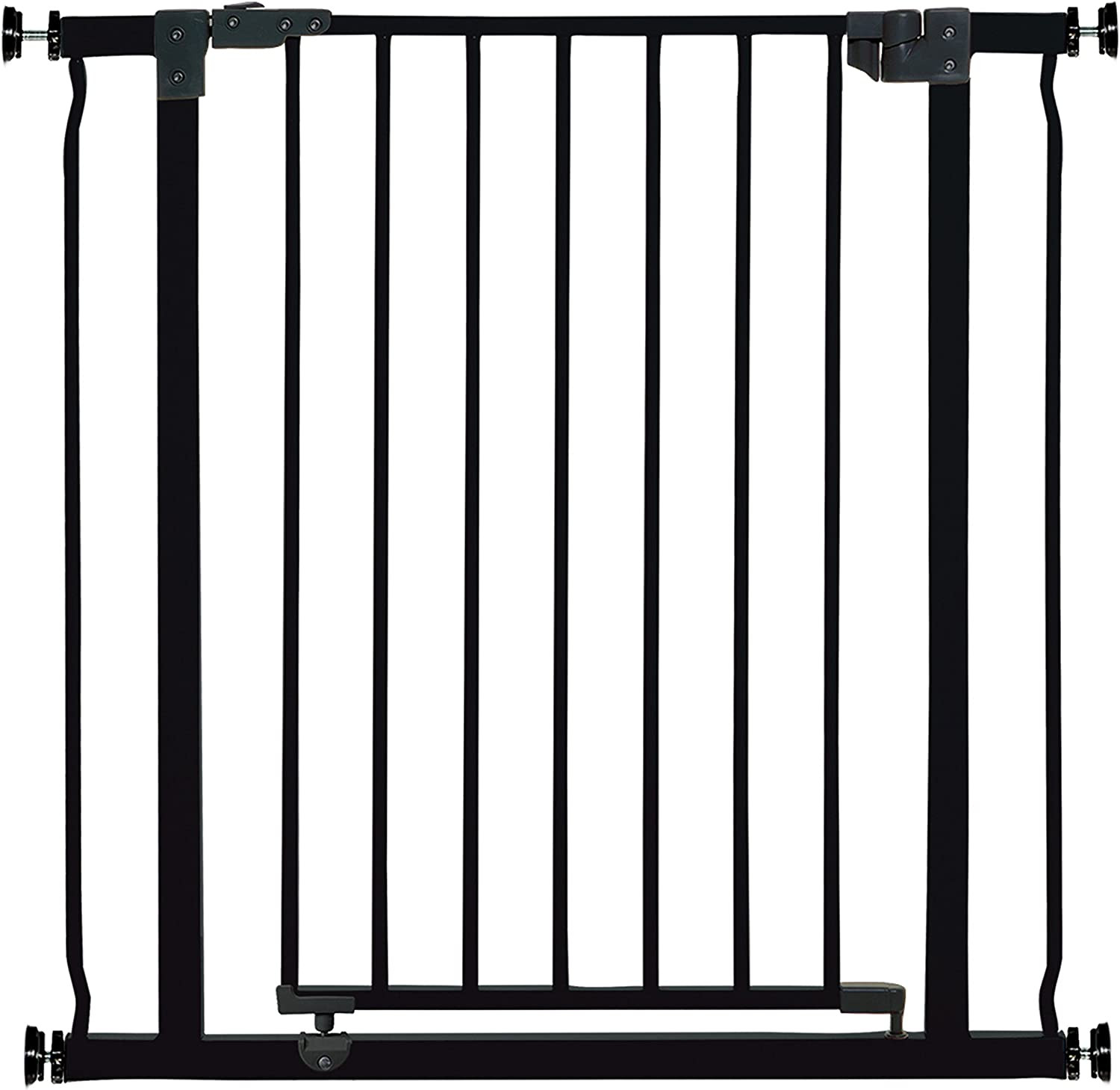 Dreambaby Liberty Metal Safety Gate, Black, 75 - 81 Cm