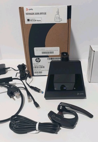New Poly Plantronics Voyager 5200 Office Bluetooth Mono Headset 212732-01 - 第 3/9 張圖片