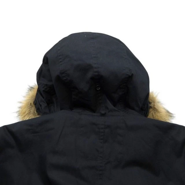 Fred Perry Zip In Liner Fishtail Parka Jacket J6504 M Black image 4