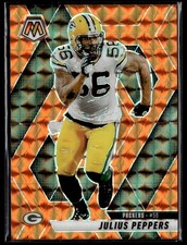 2025 Panini Mosaic #207 Julius Peppers Mosaic Orange #/199