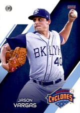 2018 Brooklyn Cyclones Choice #31 Jason Vargas Apple Valley California CA Card