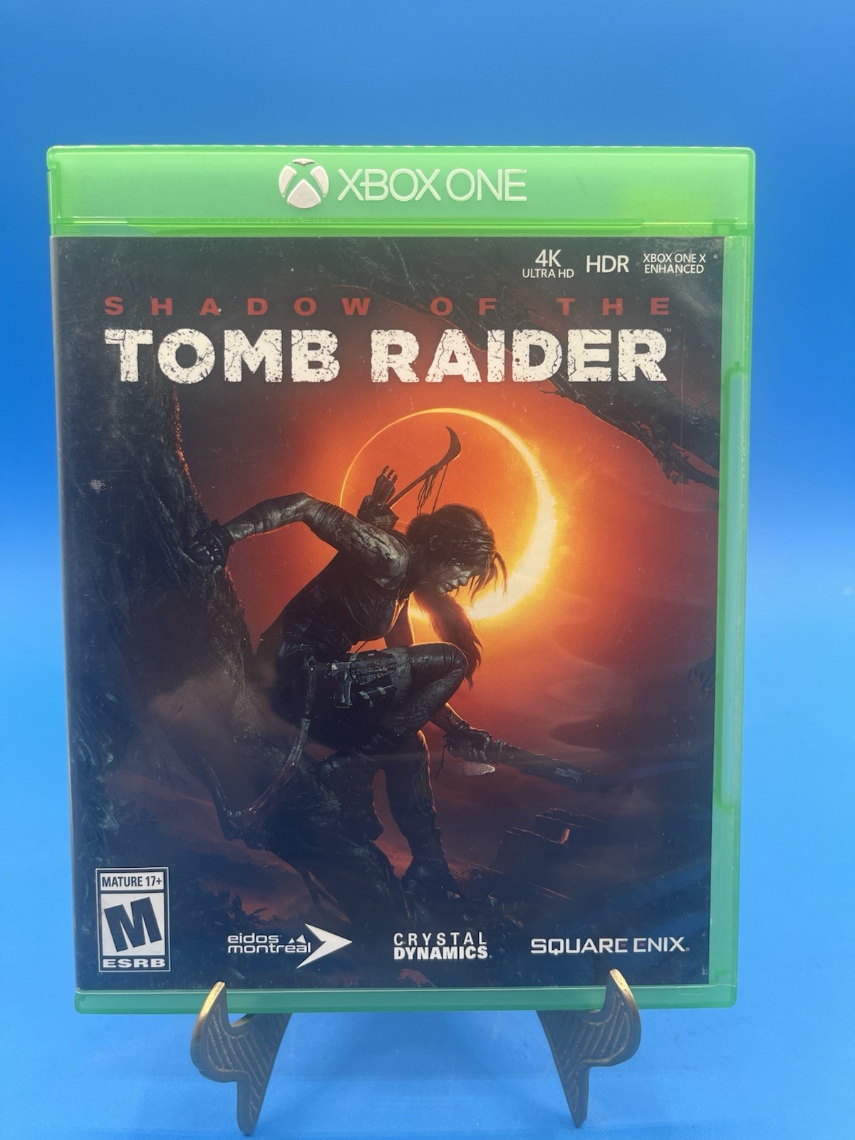 Shadow Of The Tomb Raider Microsoft Xbox One Video Game 4K HDR Rated M Disc