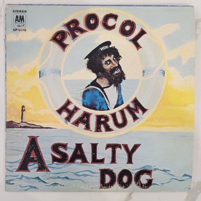 Procol Harum - A Salty Dog Vinyl LP - 1969 First Press - A&M SP 4179