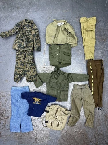 1/6 GI Joe 21st Century Hasbro Clothes Uniforms Soldier Accessories Lot