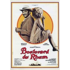 RUM RUNNERS French Herald  9x12 - 1971 - Robert Enrico, Lino Ventura, Brigitte B
