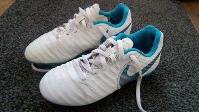 Nike Tiempo Legend 10 Academy FG Copa White Junior UK 13 **4 MAL GETRAGEN**