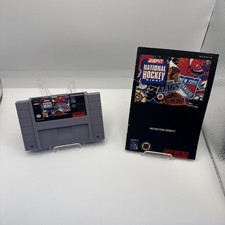 ESPN National Hockey Night SNES - Tested + Manual