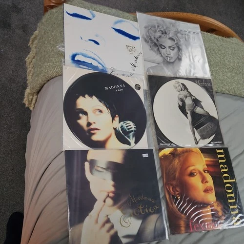 Madonna - Erotica, original vinyl LP; 1992 Maverick - fever , picture discs etc.