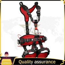 Work At Height Fall Arrest Safety Full Body Harness Rescue Rigging Caving