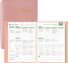 2026 Planner - 11.38'' X 8.74'', Weekly & Monthly Planner Notepad 2026, JAN. 202
