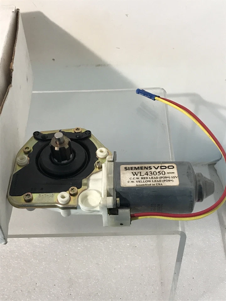 Мотор для подъема окон фургона Ford серии E VDO WL43050 передний левый 1992-2014 новый из старых запасов - Изображение 3 из 4